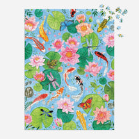 By The Koi Pond 1000 Piece Puzzle