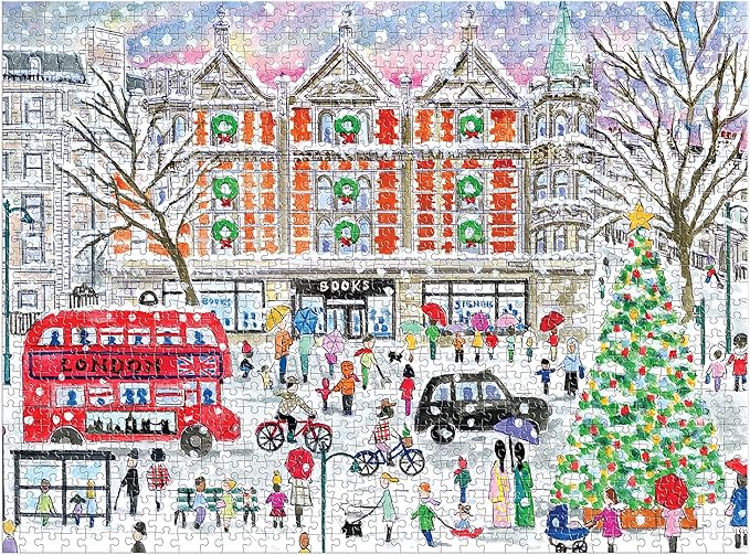 Michael Storrings Christmas In London 1000 Piece Puzzle