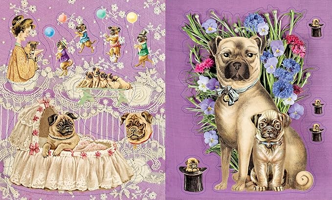 Cynthia Hart's Victoriana Dogs: The Sticker Book: 340 Captivating Stickers