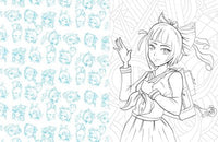 Manga World Coloring: Color your way through cool original manga art!