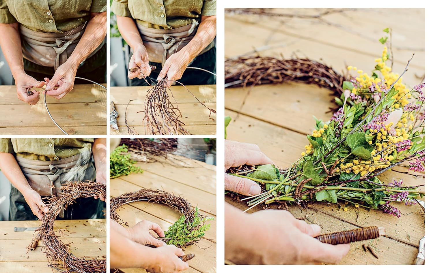 A Year of Flower Wreaths: Simple Projects for All Seasons