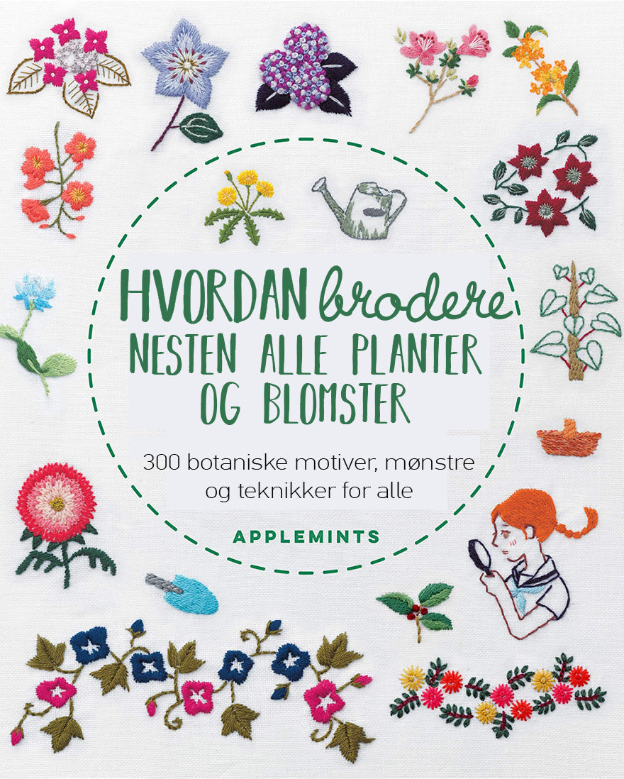 Hvordan brodere nesten alle planter og blomster