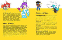 Manga World Coloring: Color your way through cool original manga art!