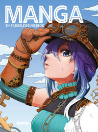 Manga - En fargeleggingsbok