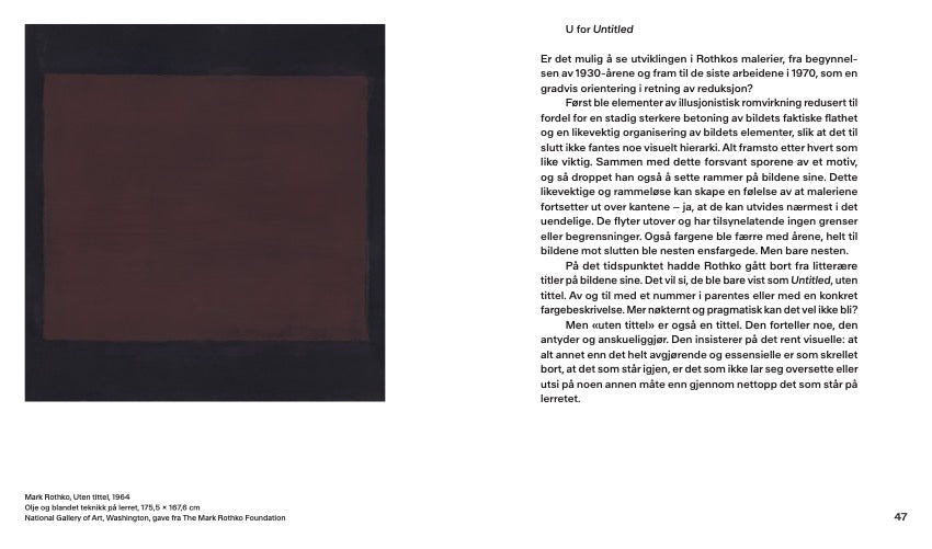 Mark Rothko en røff guide