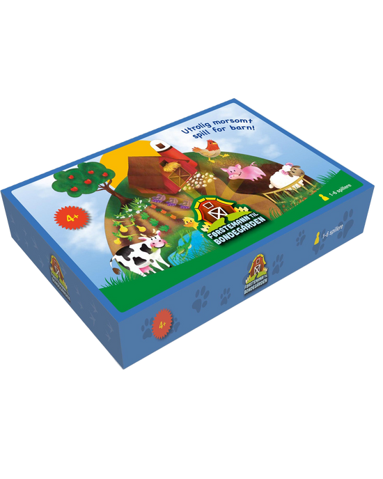 Førstemann til bondegården - Brettspill