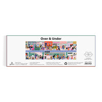 Over & Under 1000 Piece Panoramic Puzzle
