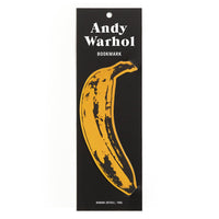 Andy Warhol Banana Shaped Bookmark