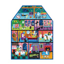 Spooky House 100 Pc House-Shaped Puzzle