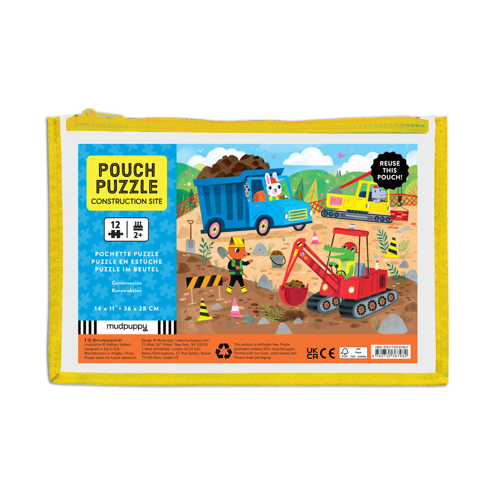 Construction Site Pouch Puzzle