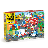 Rescue Vehicles 48 Piece Giant Floor Puzzle