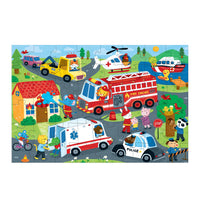 Rescue Vehicles 48 Piece Giant Floor Puzzle
