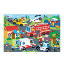 Rescue Vehicles 48 Piece Giant Floor Puzzle