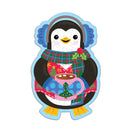 Hot Cocoa Penguin 48 Piece Scratch and Sniff Shaped Mini Puzzle