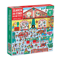 Winter Chalet 500 Pc Search & Find Puzzle
