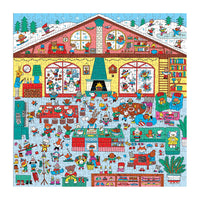 Winter Chalet 500 Pc Search & Find Puzzle