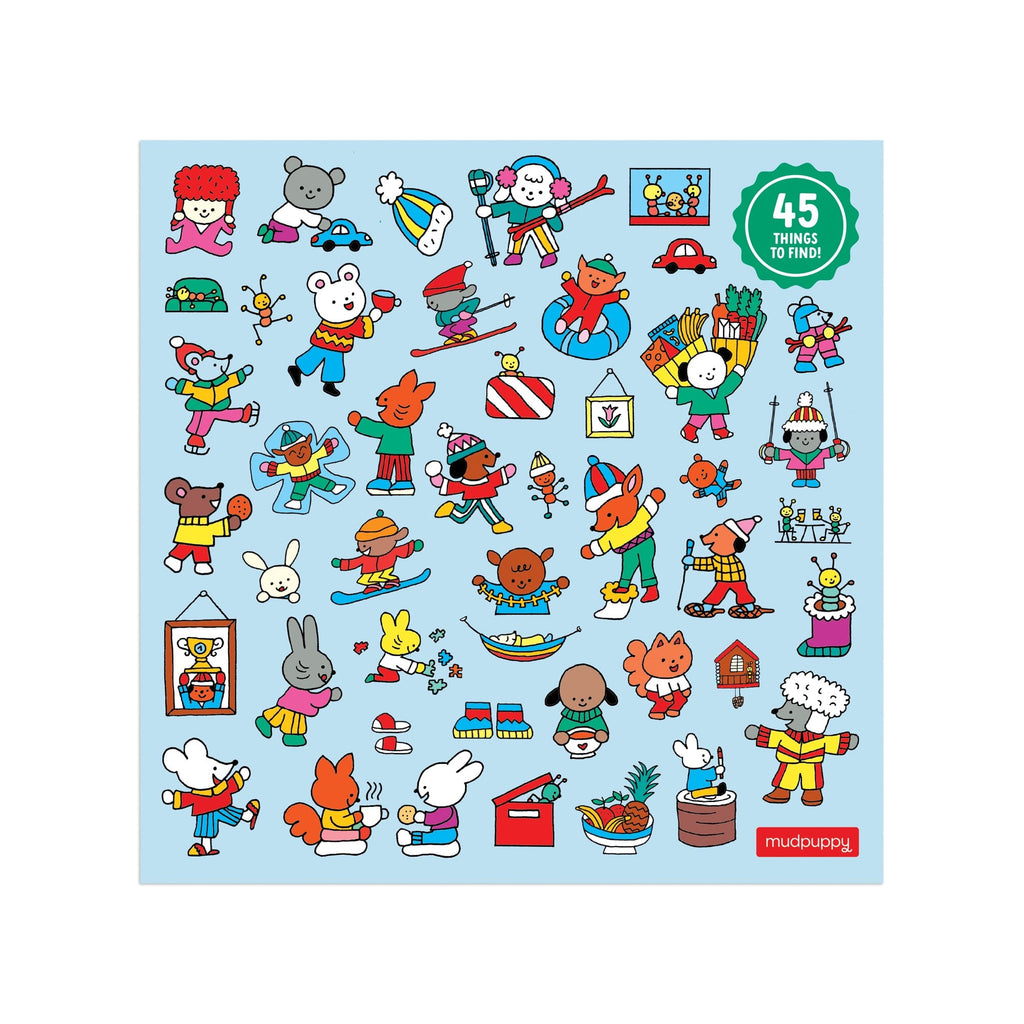 Winter Chalet 500 Pc Search & Find Puzzle