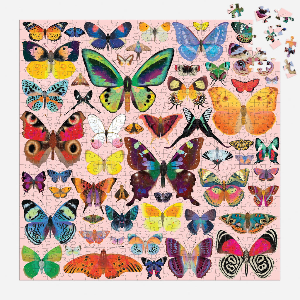 Brilliant Butterflies 500 Piece Family Puzzle