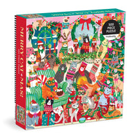 Merry Catmas! 500 Piece Family Puzzle
