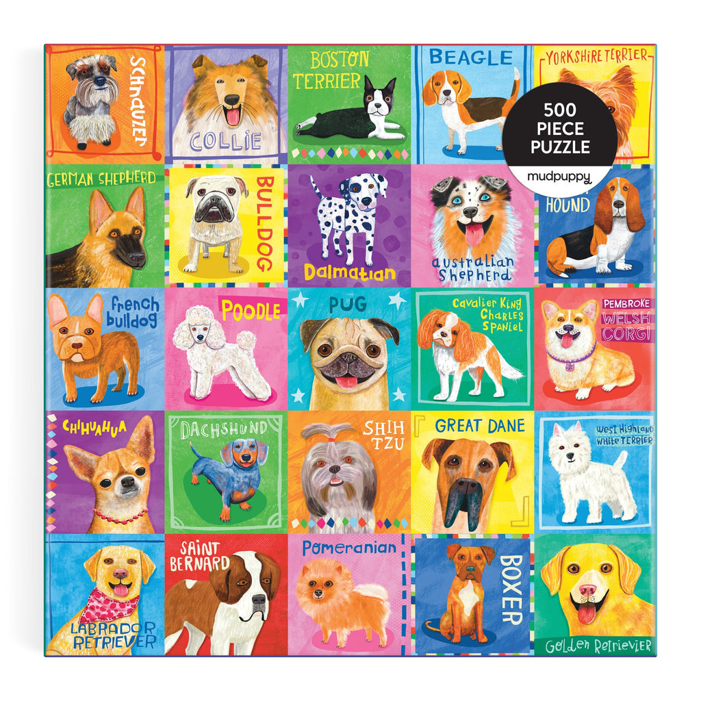 Pawsome Portraits 500 Piece Family Puzzle