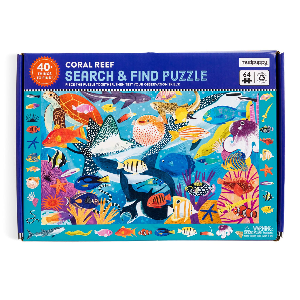 Coral Reef 64 Piece Search & Find Puzzle
