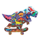 Jurassic Skatepark 75 Piece Shaped Scene Puzzle