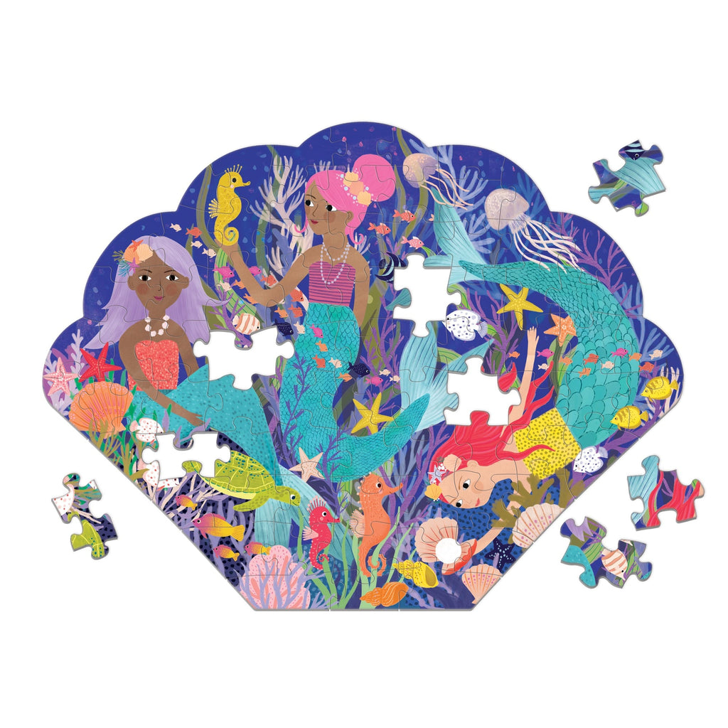Mermaid Cove 75 Piece Shaped Scene puzzle
