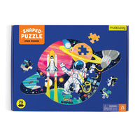 Space Mission 75 Piece Shaped Scene Puzzle