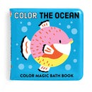 Color the Ocean Color Magic Bath Book
