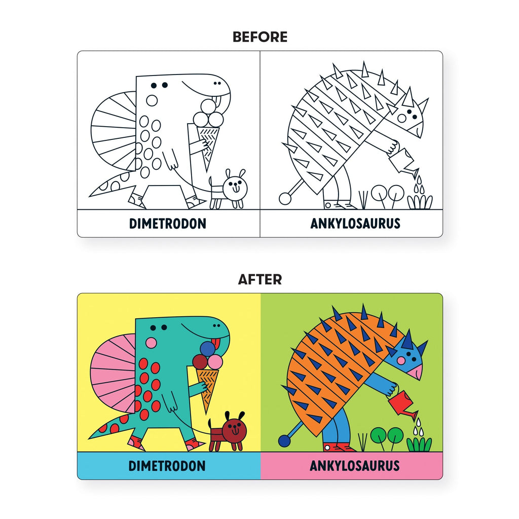 Rub-a-Dub Dinos! Color Magic Bath Book