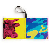 Andy Warhol Crinkle Fabric Stroller Book