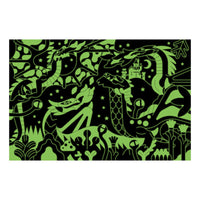 Dragons 100 Piece Glow in the Dark Puzzle