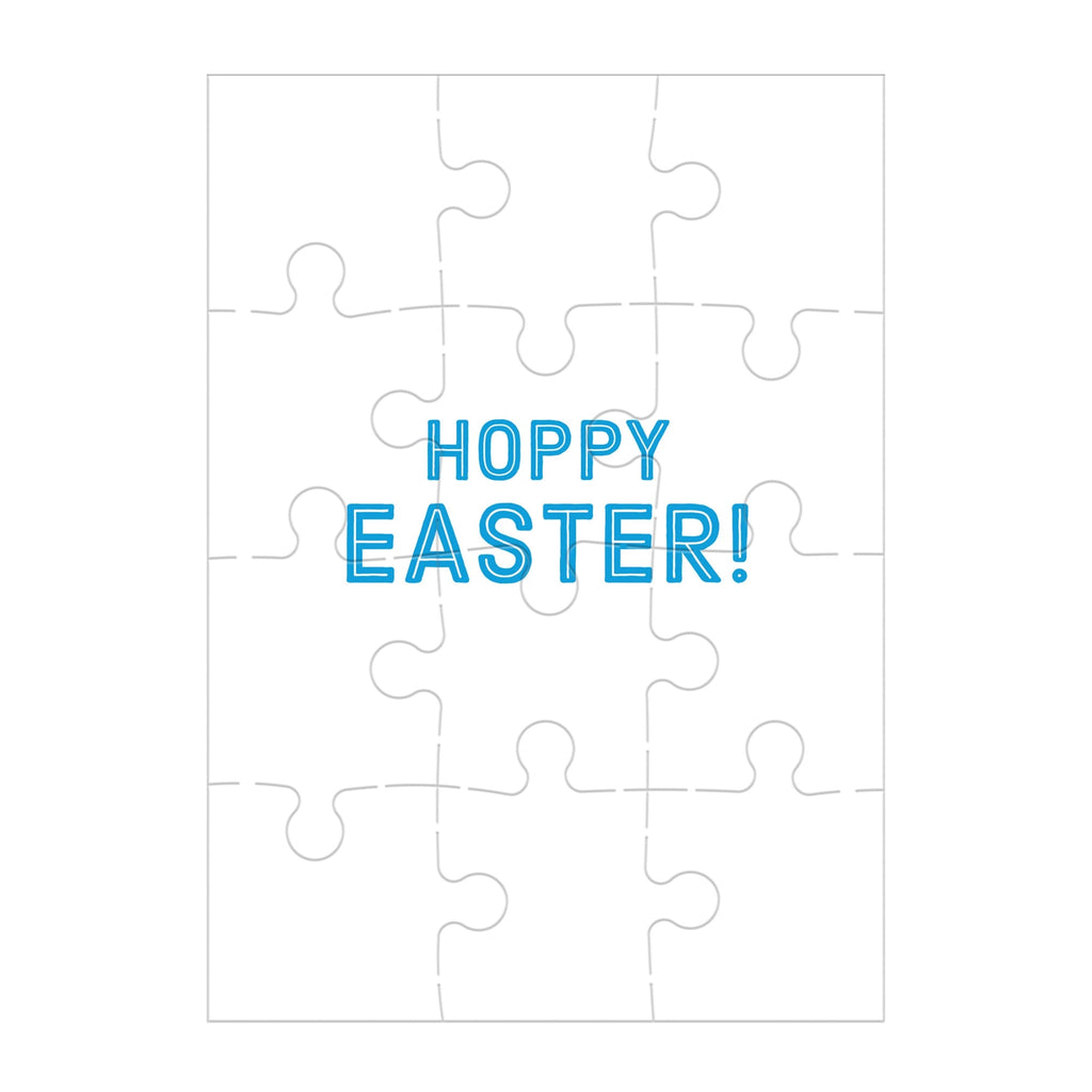 Hoppy Easter! Greeting Card Puzzle
