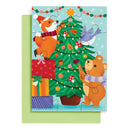 Christmas Critters Greeting Card Puzzle