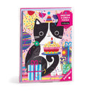 Purr-fect Cat Birthday Greeting Card Puzzle