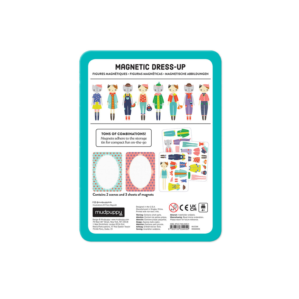 Cat Fashion Magnetic Dress-up