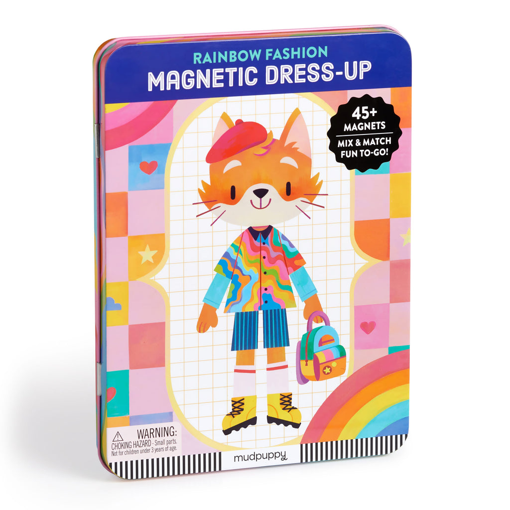 Rainbow Fashion Magnetic Play Set