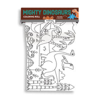 Mighty Dinosaurs Mini Coloring Roll