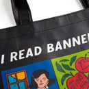 I Read Banned Books Reusable Shopping Bag