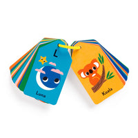 Spanish-English ABC Ring Flash Cards