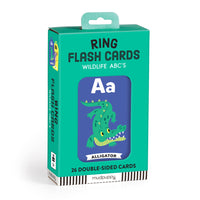 Wildlife ABCs Ring Flash Cards