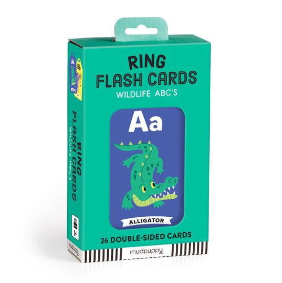 Wildlife ABCs Ring Flash Cards