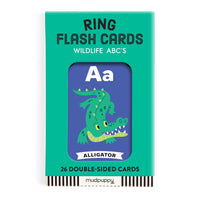 Wildlife ABCs Ring Flash Cards
