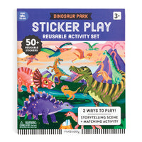 Dinosaur Park Sticker Play Reusable Activity Set