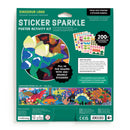 Dinosaur Land Sticker Sparkle Poster Activity Kit