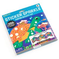 Ocean Life Sticker Sparkle Poster Activity Kit