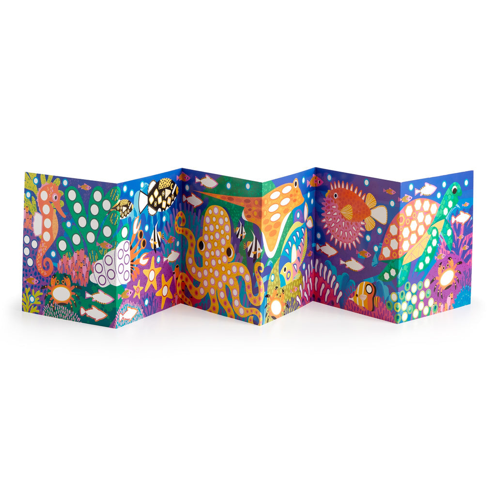 Ocean Life Sticker Sparkle Poster Activity Kit