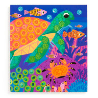 Ocean Life Sticker Sparkle Poster Activity Kit