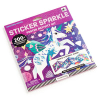Unicorn Magic Sticker Sparkle Poster Activity Kit