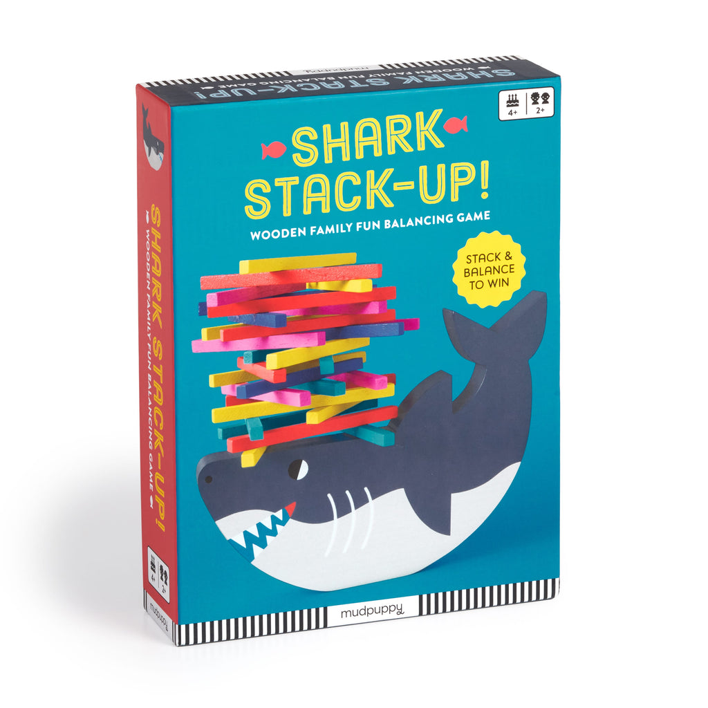 Shark Stack-up! Wooden Balancing Game